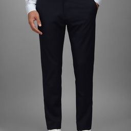 Louis Philippe Men Slim Fit Regular Trousers-picture-0