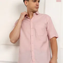 BROWN BROTHERS Men Pack of 2 Solid Spread Collar Casual Shirts-image-86