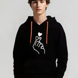 Stelino Men Graphic Printed Hooded Long Sleeves Pullover Sweatshirt-picture-42