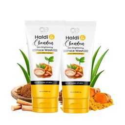 CO BEAUTY Set Of 2 Haldi & Chandan Skin Brightening Face Wash - 100 ml Each-54