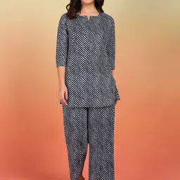 Label Ceres Printed Pure Cotton Top With Trousers Co-Ords-picture-19