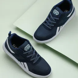 TPENT Men Mesh Walking Non-Marking Shoes-3