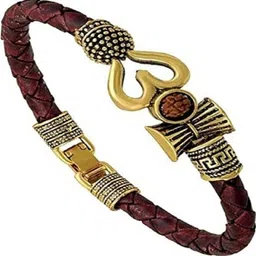 Divine souvenirs Multi Leather Bracelet-50