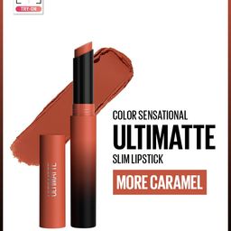 Maybelline New York Color Sensational Ultimatte Slim Lipstick - More Caramel-51