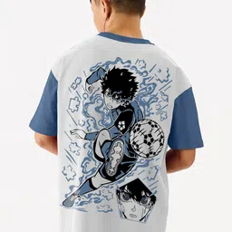 Crazymonk Men Printed Drop-Shoulder Sleeves Applique T-shirt-picture-20