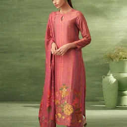 SAUNDH Floral Printed Unstitched Dress Material-image-24