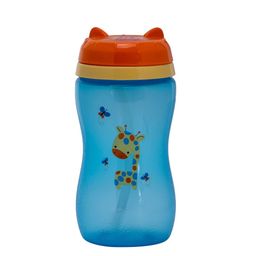 Adore Unisex Kids Blue Straw Sipper - 270ml-11