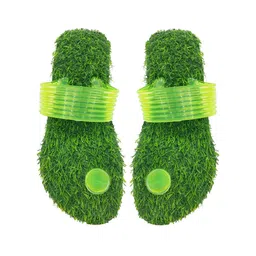 ADJ Men Green Flip Flops-46