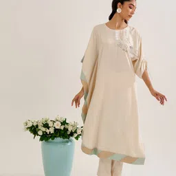 Siyona by Ankurita Women Checked Coat with Leggings-image-61