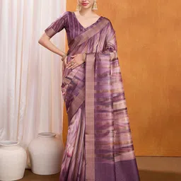Mantrotsav Zari Tissue Saree-picture-14