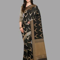 DIVASTRI Woven Design Mysore Silk Saree-picture-24