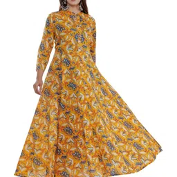 BHAGLI Women Yellow Kurtas-24