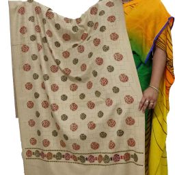 Vrinde Wool Printed Women, Men Shawl-image-80