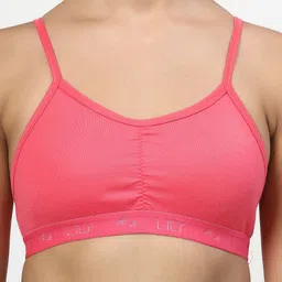 LILY Solid Full Coverage Non Padded Non-Wired Bra image 4