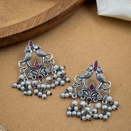 NAMAN ARTS Contemporary Drop Earrings-image-39