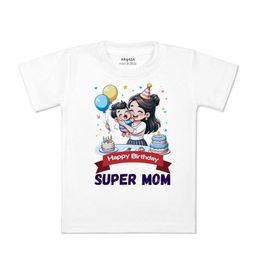 Arvesa Kids Printed Applique T-shirt-image-79