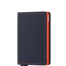 SECRID Nightblue & Orange Matte Slimwallet-picture-5