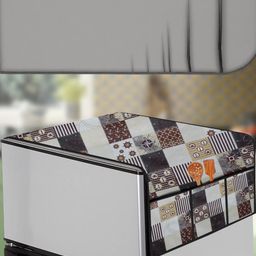 The Furnishing Tree Grey Plastic Refrigerator Cover-image-71