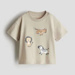 H&M Printed Cotton T-shirt-image-27