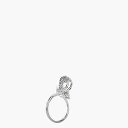 VALANOVA 18 KT White Gold Nosepin Diamond -0.04 CT-image-51
