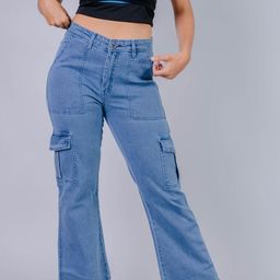 Wasomii Women Jean Mildly Distressed Jeans-image-7