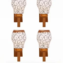 Somil Premium Designer Glass Wall / Night Lamp Elegant & Stylish Dcor Accent for Modern Interiors, color- Brown, Black, White, Size:- 19 X 28 X 29.5 CM-14
