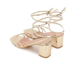 Justin Whyte Leather Block Gladiators with Tassels image 3