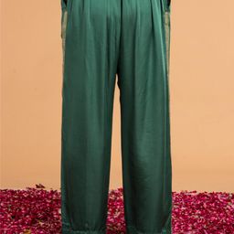 VASSTRAM Women Relaxed Slim Fit Pleated Trousers-image-19