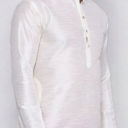 RAMESHWARAM FABRICS Men Regular Kurta with Dhoti Pants image 3