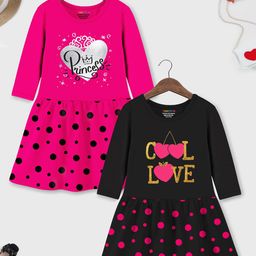 YK X Trampoline Polka Dot Print Fit & Flare Dress-picture-24
