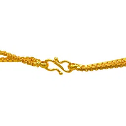 Anouk Gold-Plated Artificial Stone Studded Dil4 Mop Minimal Chain image 3