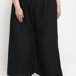 STYLE PREZONE Women Relaxed Flared Trousers-image-71