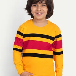 Provogue Boys Colourblocked T-shirt-57