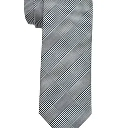 The Tie Hub Men Checked Broad Tie-39