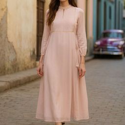 CORSICA Georgette A-Line Midi Dress-picture-19