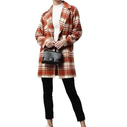 Global Republic Checked Single-Breasted Overcoat-picture-14