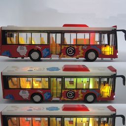 DEUSON ECOM Kids Double Decker Bus Toy Vehicles-45