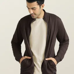 XYXX Men Antimicrobial Open Front Jacket-image-12