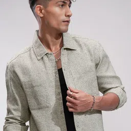 HIGHLANDER Men Comfort Opaque Casual Shirt-picture-30