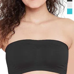SHREE GANESH FASHION Pack Of 3 Full Coverage Lightly Padded Bandeau Bra-3