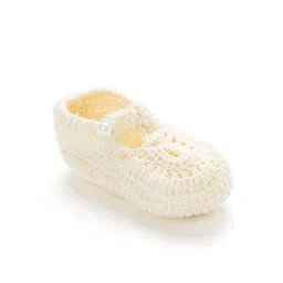 FUNKRAFTS Kids Handmade Crochet Acrylic Booties-53