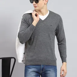 Monte Carlo Men Woollen Pullover-image-59
