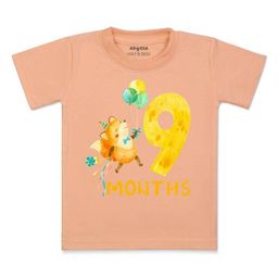 Arvesa Kids Printed Applique T-shirt-17