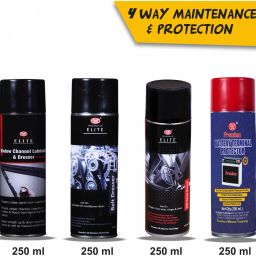 Car Care Kit (Window Channel Dresser, Belt Dresser, Wet Sprayable Grease, Battery Terminal Coating) Combo-image-12