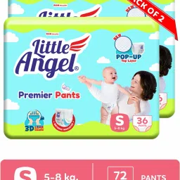 Premier Baby Diaper Pants ((2 x 36 Pcs) - S-12