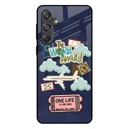 QRIOH Typography Printed Samsung Galaxy M55 5G Back Case Mobile Accessories-picture-25