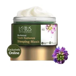 Lotus Botanicals Bio Retinol Youth Radiance Sleeping Mask- 50g-10