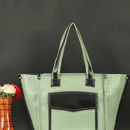 Bagsy Malone Textured PU Shopper Tote Bag-picture-46