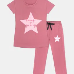 Tee Weavers Girls Printed Night suit-picture-47
