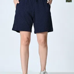 BAESD Women Printed High-Rise Shorts-image-108